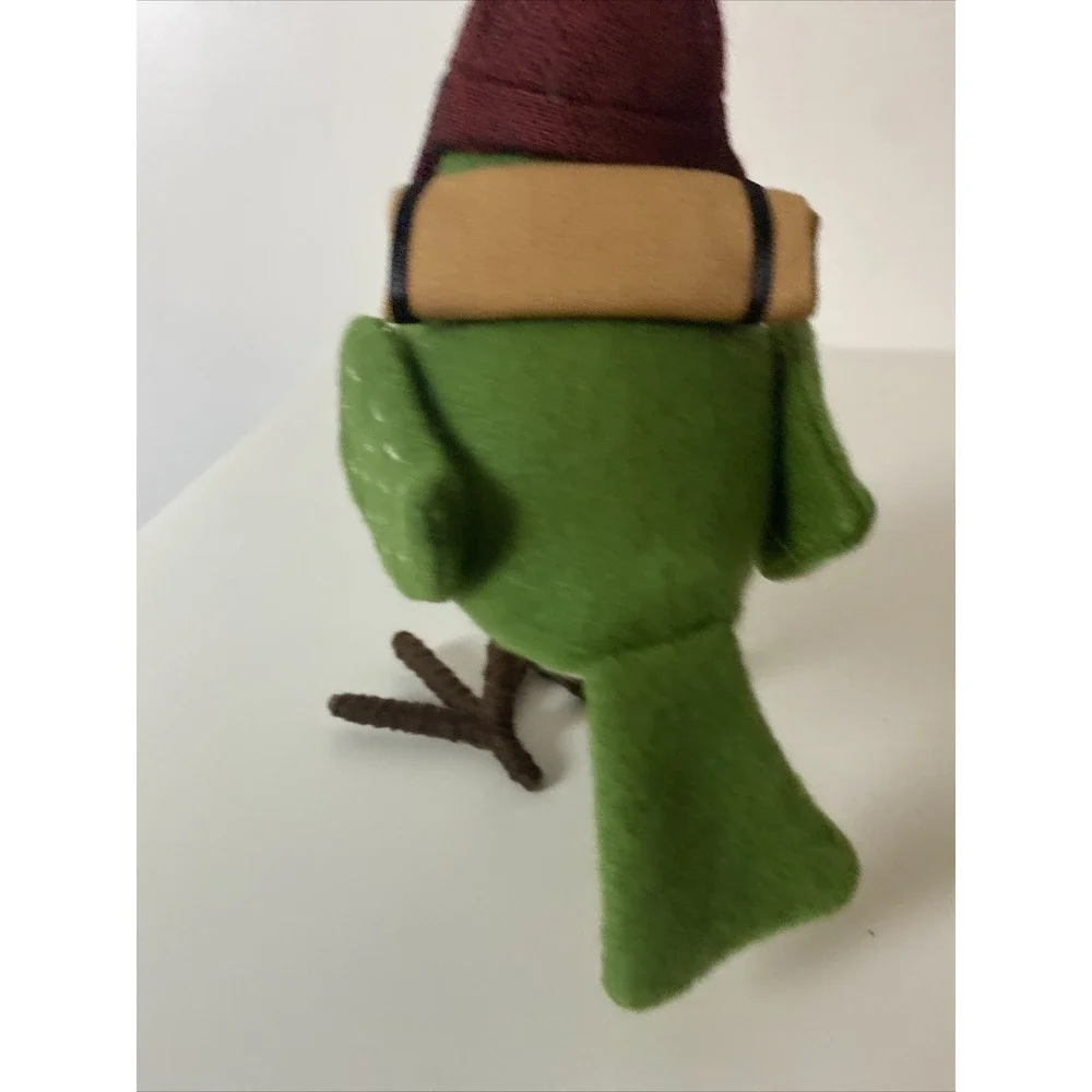 Target Felt CAMPER Bird 2016 Green Featherly Friends Fall Christmas Wondershop